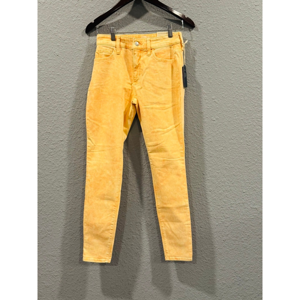 Universal Thread High-Rise Curvy Skinny Jeans | Women’s Size 2/26r | Orange Acid